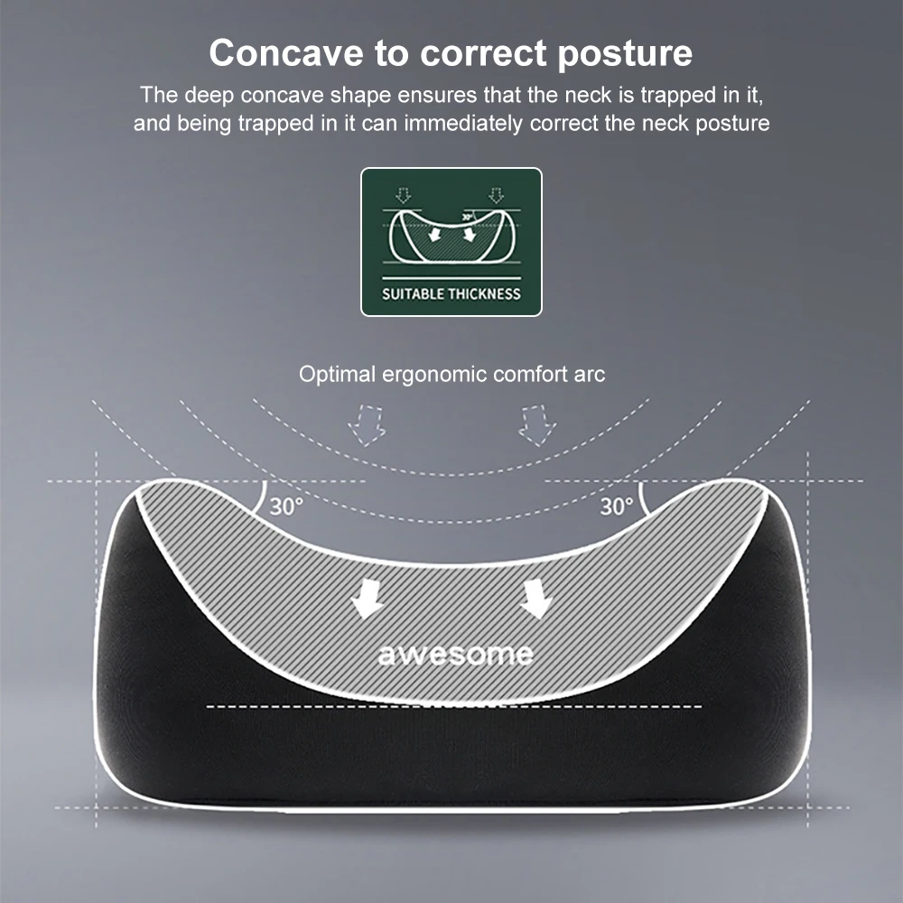 GlaDrive™ Ensemble d'Oreillers pour Cou et Dos