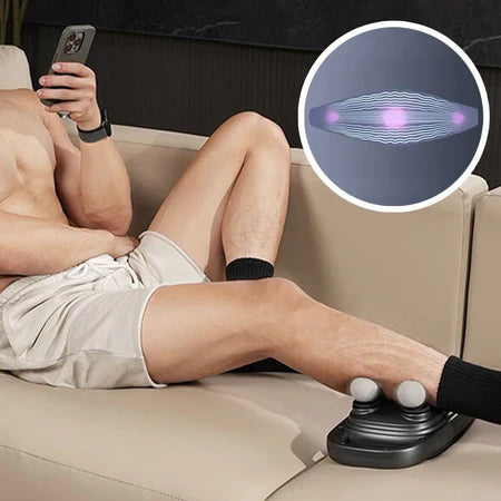 Pistolet De Massage Par Vibration à 6 Têtes : Pour Une Détente Sur-mesure