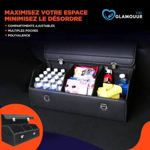 BoxDrive™ Boîte de rangement Lux Pour coffre de voiture