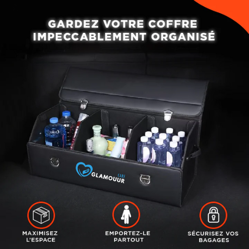 BoxDrive™ Boîte de rangement Lux Pour coffre de voiture