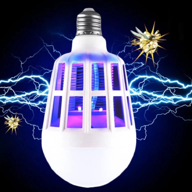 اللمبة الموفرة للكهرباء و القاتلة للناموس و الحشرات المزعجة