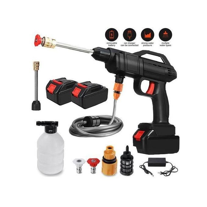 Pistolet de Lavage Haute Pression 48 V – Portable & Sans Fil