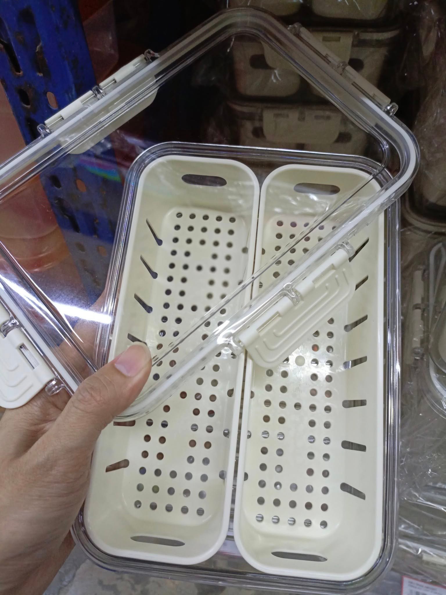 Boîte de conservation alimentaire avec couvercle – Fraîcheur longue durée au frigo