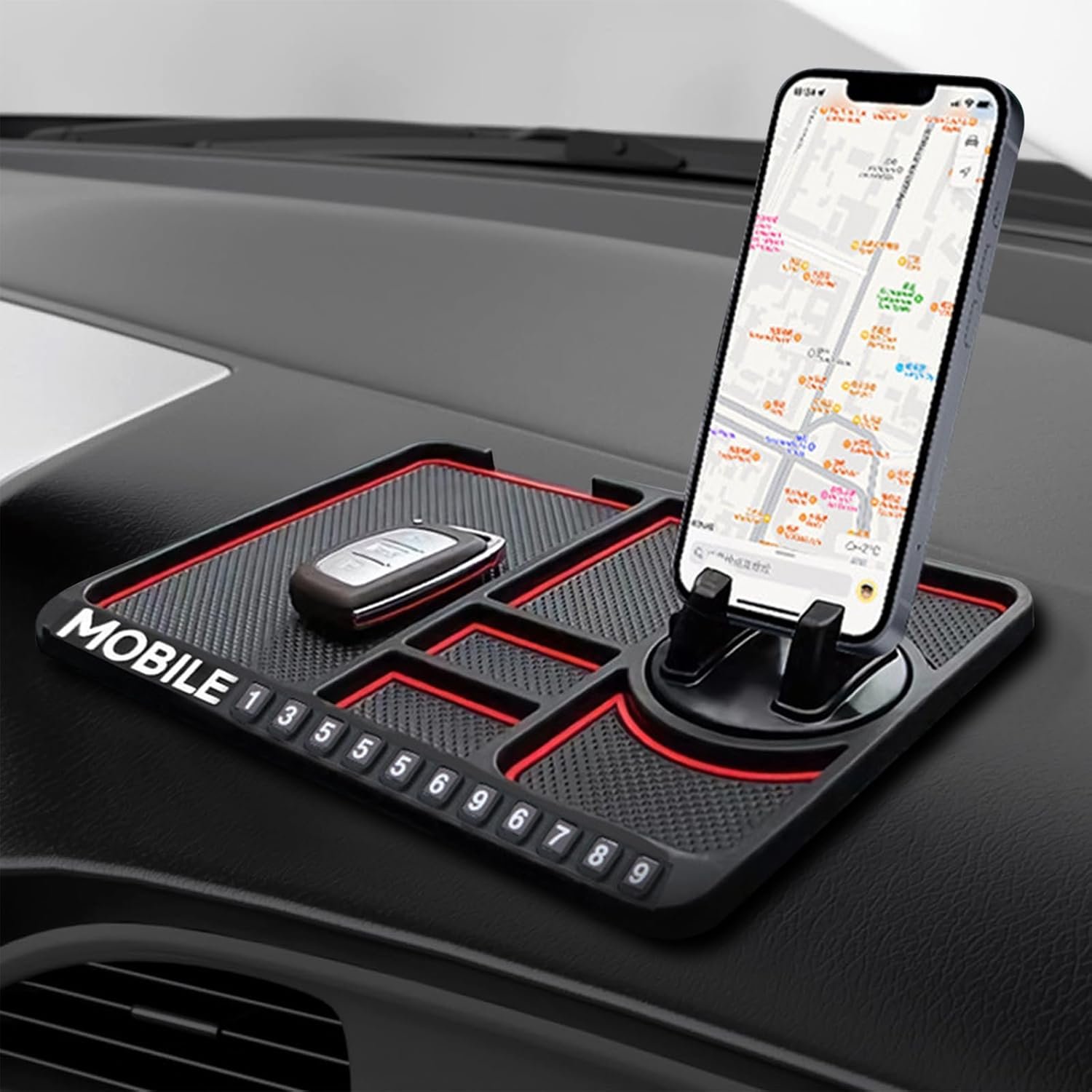 Tapis antidérapant multi-usages en silicone – Adhérence puissante et repositionnable GA