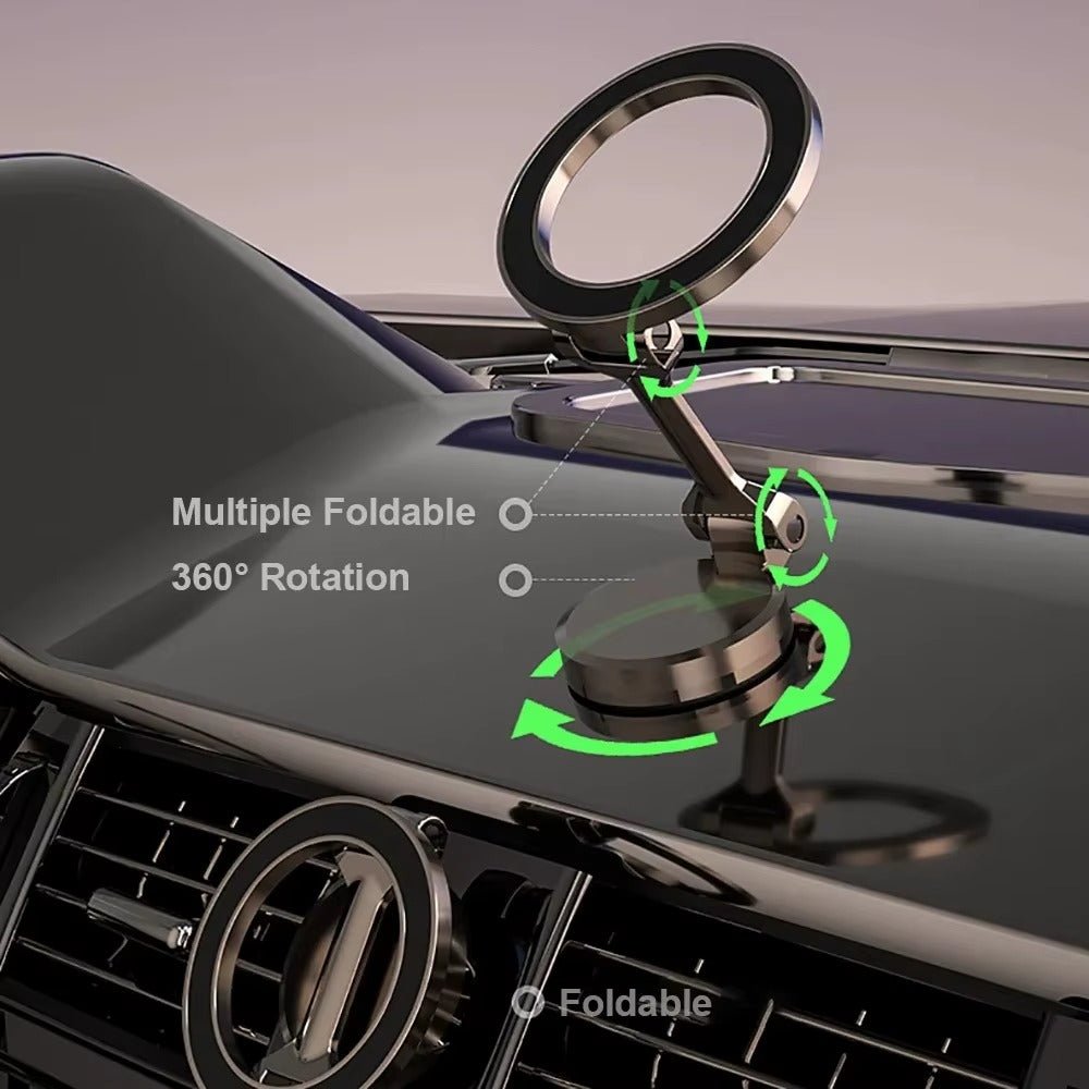 Support de Téléphone Magnétique pour Voiture – Rotation 1080° | Universel iPhone & Android - Image 14