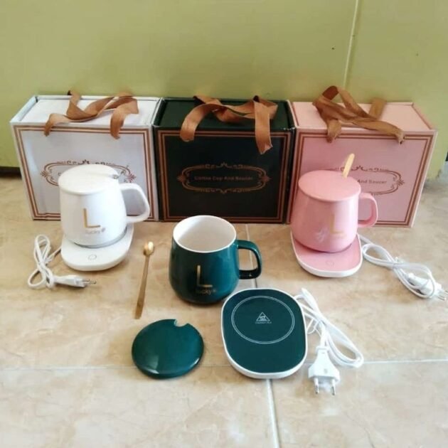 Tasse Chauffante avec Plateau Chauffant ☕✨