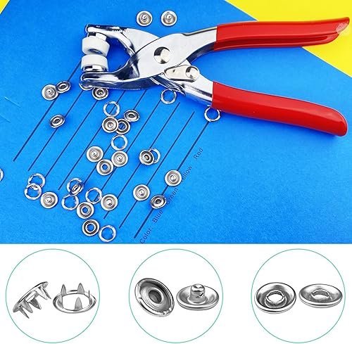 Kit boutons-pression + pince (200 pcs) - Image 2