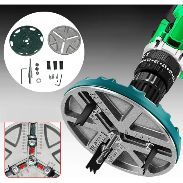 Scie Cloche Réglable Multifonction 45‑130 mm