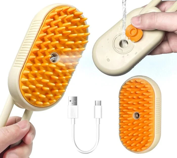 Brosse Autonettoyante Rechargeable ✨🐾