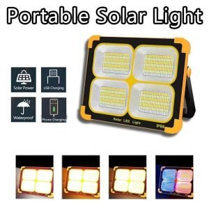 Projecteur LED rechargeable – 200 W | CORESLUX