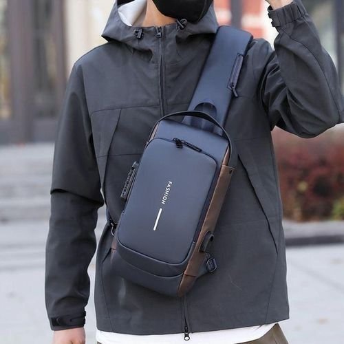 🎒🔒 Sac à Bandoulière Antivol avec Port USB