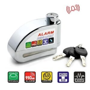 Antivol de Disque avec Alarme pour Moto