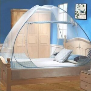 Moustiquaire de Lit 2 Ouvertures – 200 × 200 cm