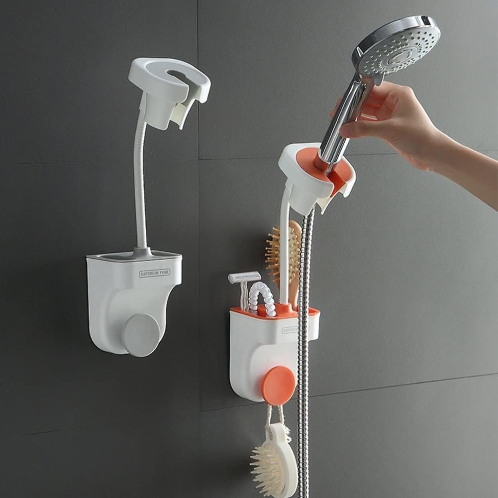 Support de Douche Auto-adhésif Ajustable