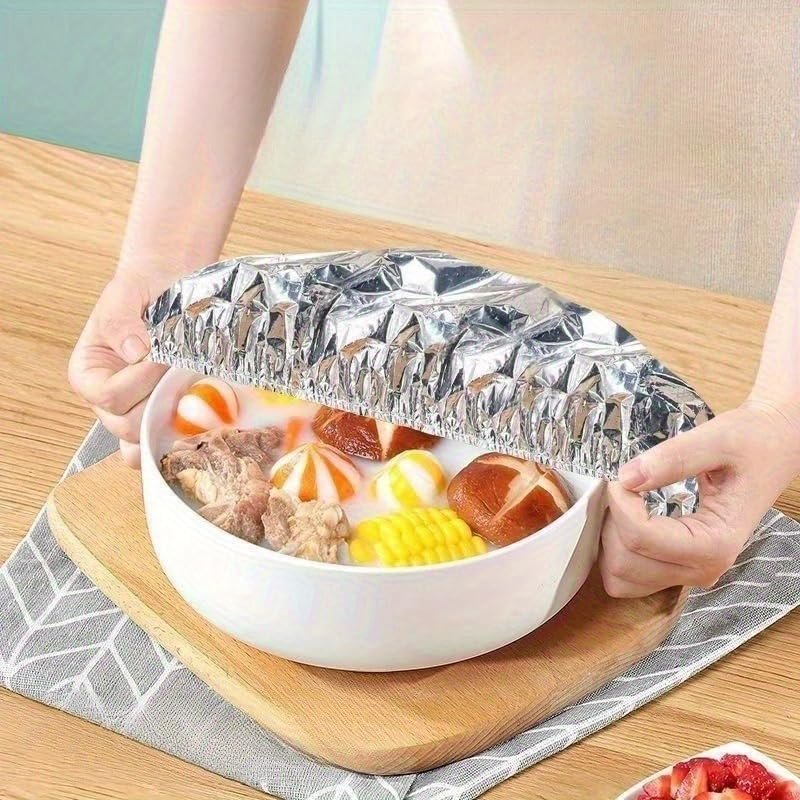 Couvercles Alimentaires Réutilisables en Aluminium