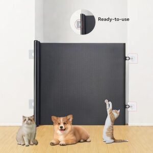 🐱 Barrière de Sécurité Rétractable pour Animaux