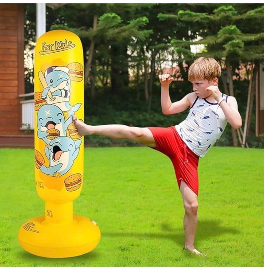 🥊 Sac de Frappe Gonflable pour Enfants